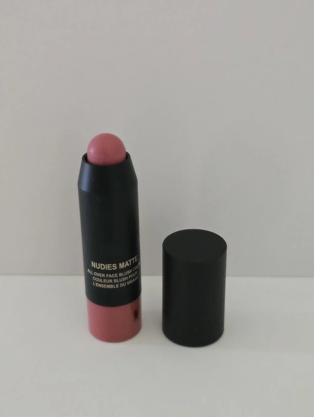 Nudestix Nudies Matte All Over Face Blush Color Stick Cherie Travel Size 0.07 oz